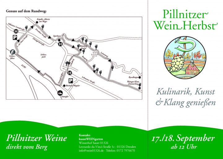 Pillnitzer WeinHerbst am 17. & 18. September 2022