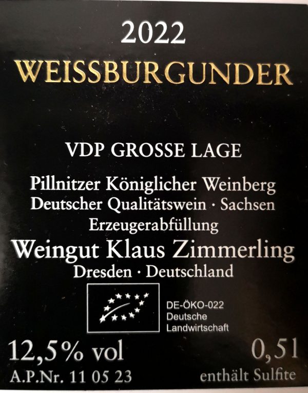 2022 Weißburgunder VDP.Grosse Lage – Bild 2