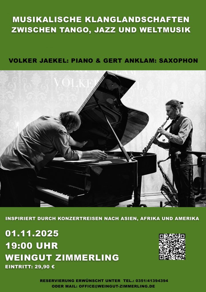 MUSIKALISCHE KLANGLANDSCHAFTENZWISCHEN TANGO, JAZZ UND WELTMUSIK